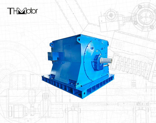 YRKK 1700kW Średniego Napięcia Silnik Indukcyjny Z Pierścieniami Ślizgowymi