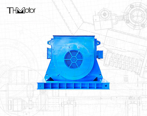 YRKK 1700kW Średniego Napięcia Silnik Indukcyjny Z Pierścieniami Ślizgowymi