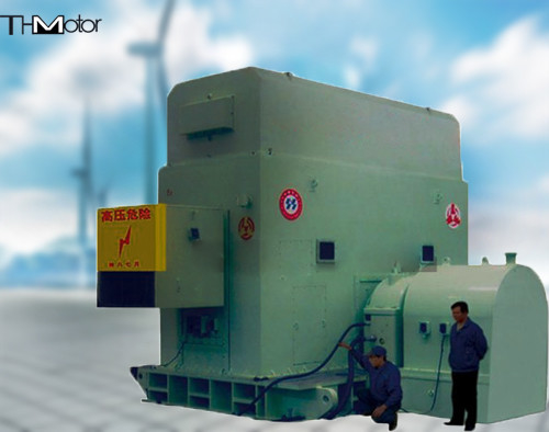 6300KW bezszczotkowy ekscitator AC silnik synchroniczny IP44 IP54 IP55