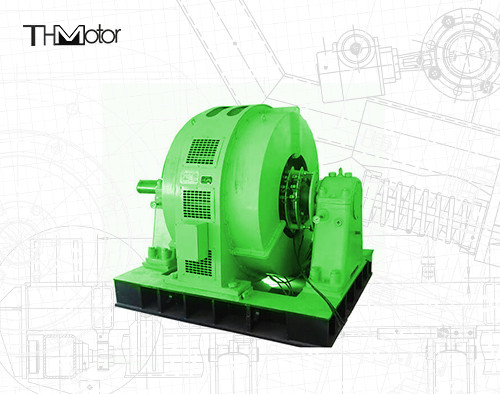Silnik synchroniczny z magnesami trwałymi o zmiennej częstotliwości dla przenośników taśmowych 1000kW do 12000kW, 1500 obr/min